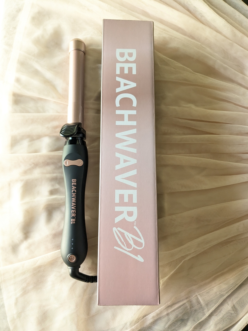 BEACHWAVER Co. B1 Rotating Curling Iron - Midnight Rose - 1"